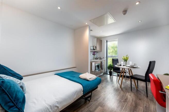 Studio, in 519 Block B Opto Village, £70,000