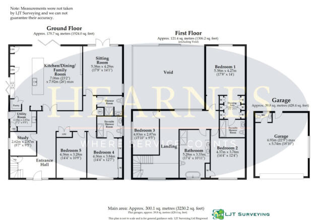 5 bed property, in Hurn Lane, £1,450,000