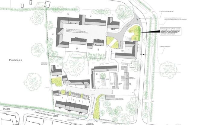 Land, in Trafford Farm, £800,000