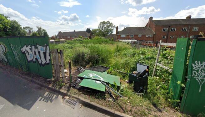 Land, in Land on the south west side of Milsom Grove, £40,000