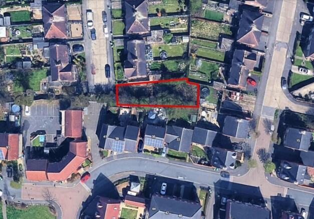 Land, in Munks Avenue, £25,000