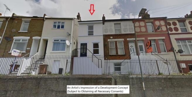 Land, in Upper Luton Road, £5,000