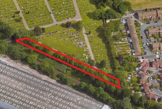 Studio, in Land Adjoining Gorton Cemetery, £5