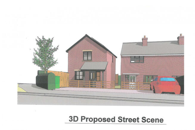 Land, in Harold Road, £75,000