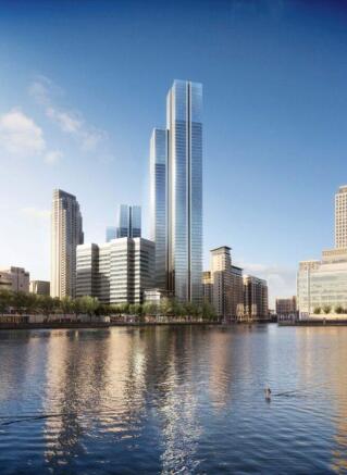 Land, in South Quay Plaza, £550,000