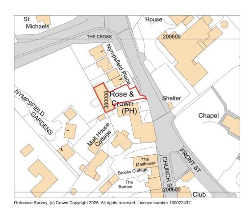 Land, in Building Plot, £180,000