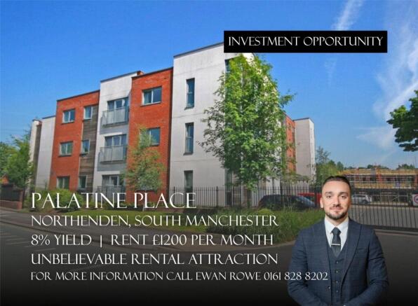2 bed property, in Palatine Road, £180,000