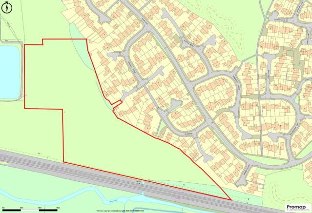 Land, in Keighley Close, £175,000