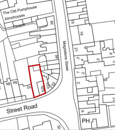 Land, in Magdalene Street, £180,000