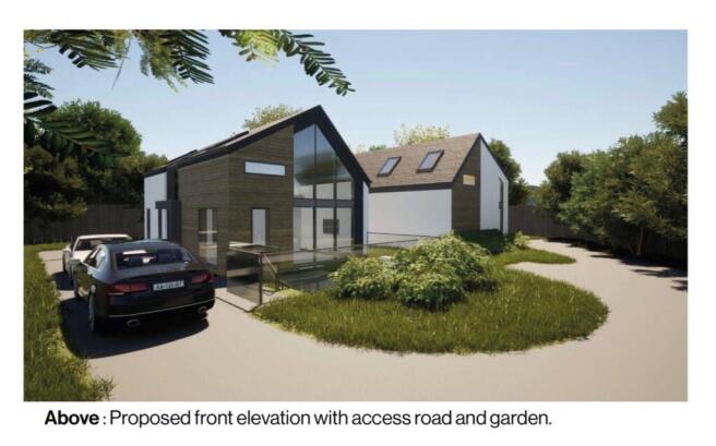 Land, in Lodge Lane, £400,000