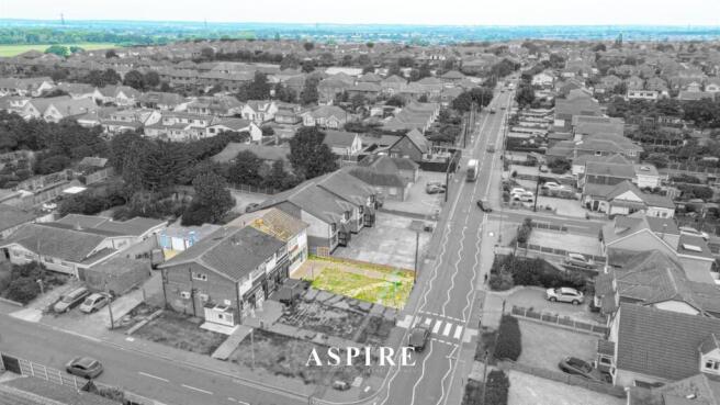 Land, in High Road, £175,000