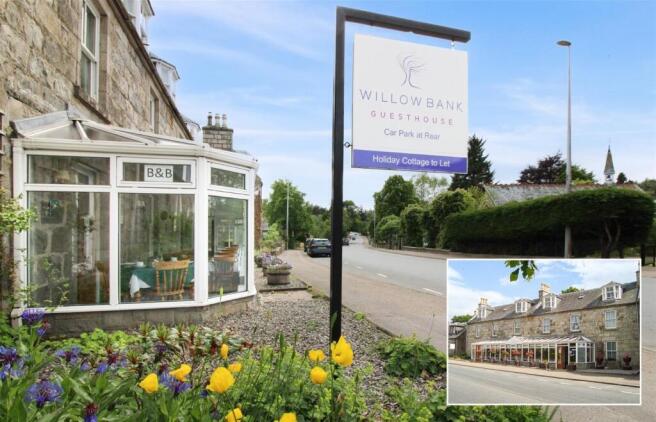 10 bed property, in Willowbank Guest House and Willowbank Bothy, £649,000