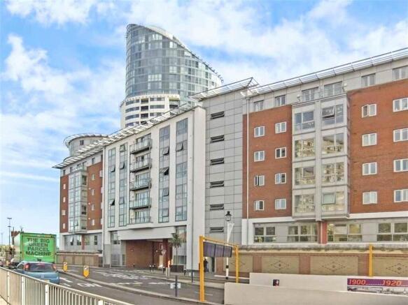 Land, in Gunwharf Quays, £105,000