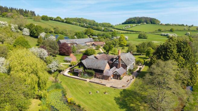 12 bed property, in Ford Abbey, £2,500,000