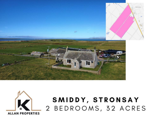2 bed property, in Smiddy, £270,000