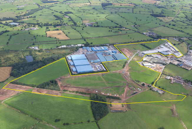 Land, in Cheshire Green Industrial Park, £475,000