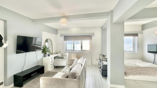 Studio, in Marine Court, £58,650