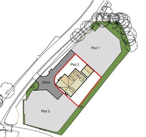 Land, in Plot 3, £290,000