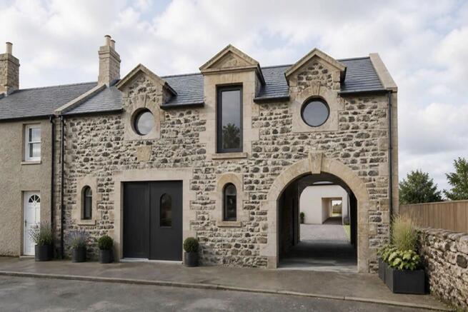 3 bed property, in Former Masonic Lodge, £128,000