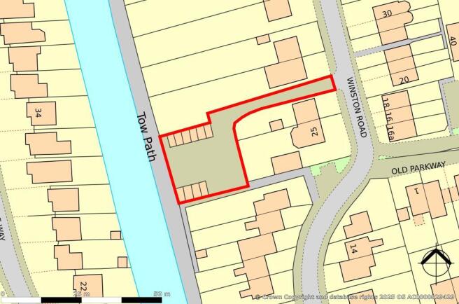 Land, in Garage Site at Winston Road, £50,000