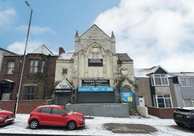 Land, in 45 Newcastle Road, £95,000