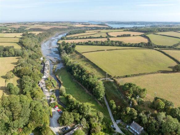 Land, in Little Petherick, £75,000