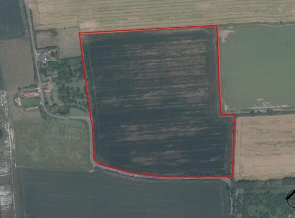 Land, in Land east of Midlands Farm, £190,000