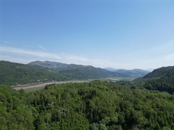 Land, in Coed Abergwynant Woodland, £325,000