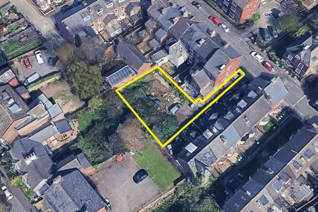 Land, in 21a Colville Street, £25,000