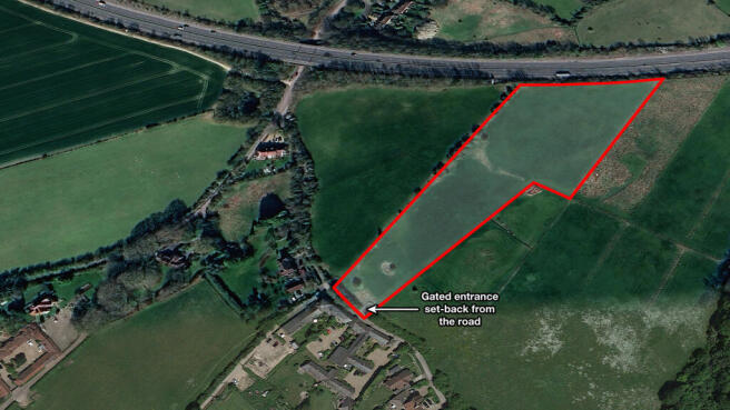 Land, in Barns View Paddock, £195,000