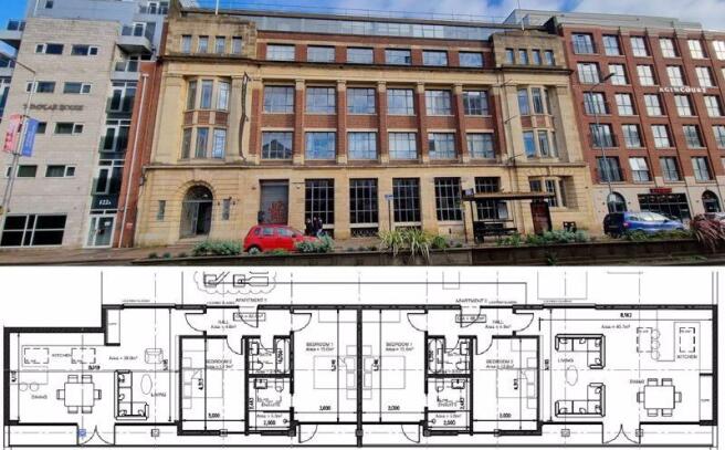 4 bed property, in 124 Charles Street, £70,000
