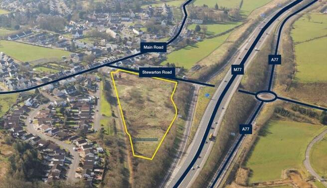 Land, in Stewarton Road, £500,000