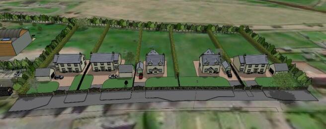 Land, in Marchmont Road, £125,000