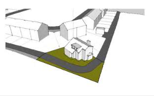 Land, in Land to the rear of Thornview Road, £20,000