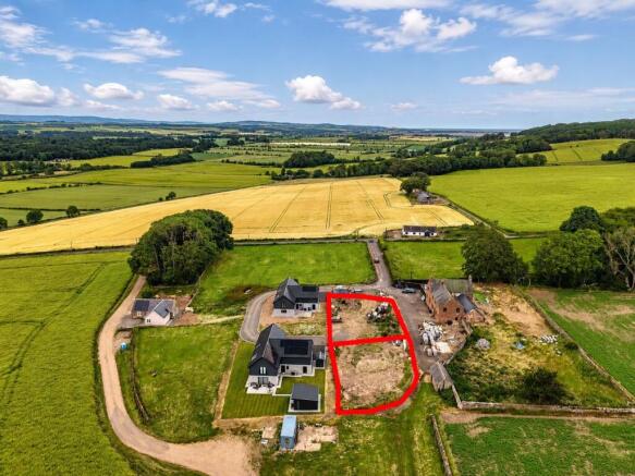 Land, in Fithie Farm Steadings, £120,000