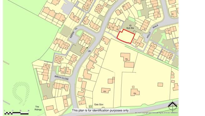 Land, in Land adjacent to, £19,500