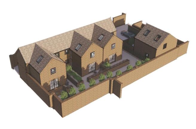 Land, in Former Mill Building, £99,000