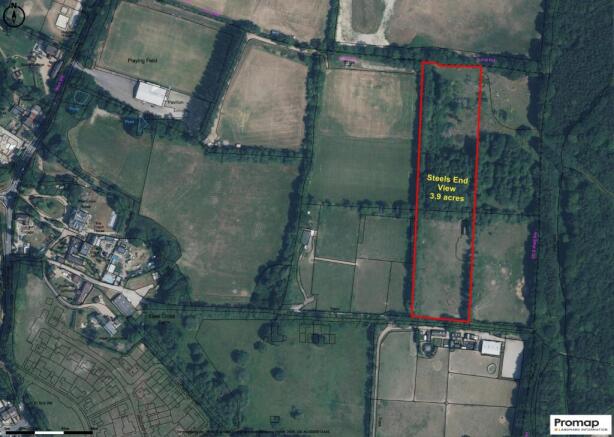 Land, in Green Lane, £150,000