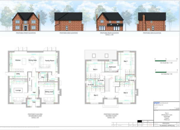 4 bed property, in Whittingham Lane, £260,000