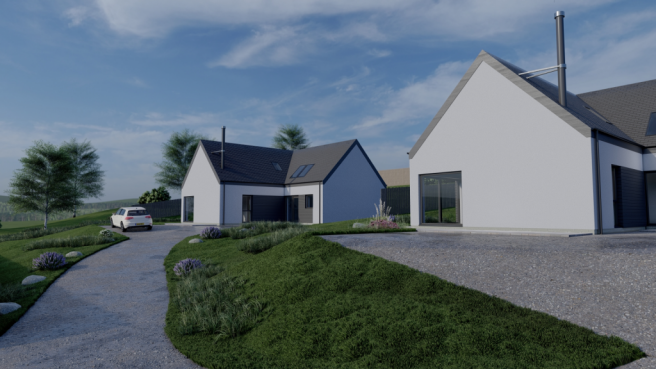 4 bed property, in Plot 5 Newmore Village Housing, £499,000