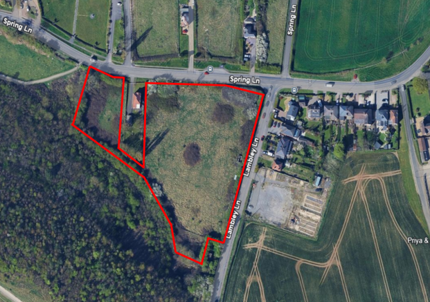 Land, in Spring Lane, £0