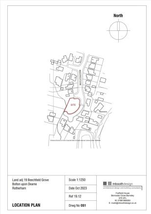 Land, in Beechfield Close, £120,000