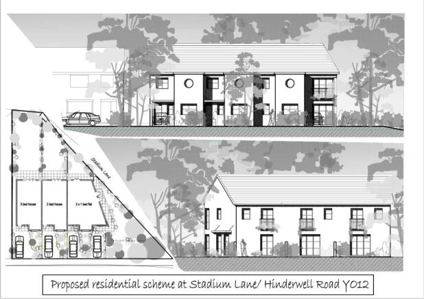 Land, in Land at Hinderwell Road/Stadium Lane, £95,000