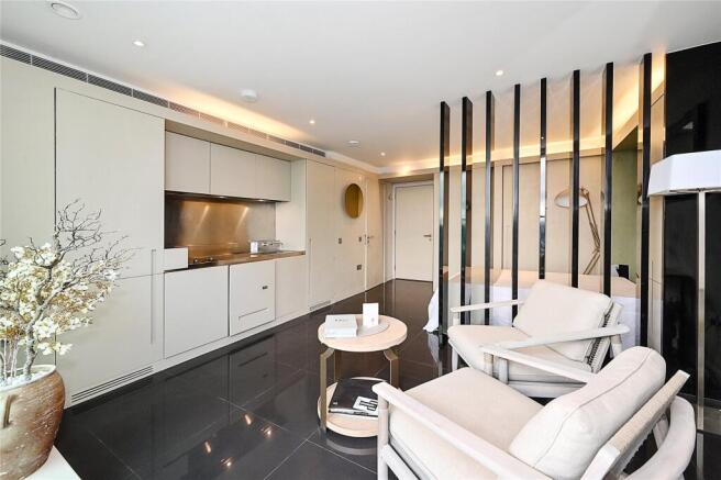 Studio, in Pan Peninsula Square, £300,000