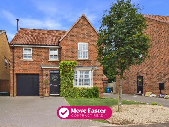 4 bed property, in Ellerthorpe Close, £380,000