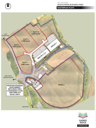 Land, in Hawke Ridge Business Park, £1
