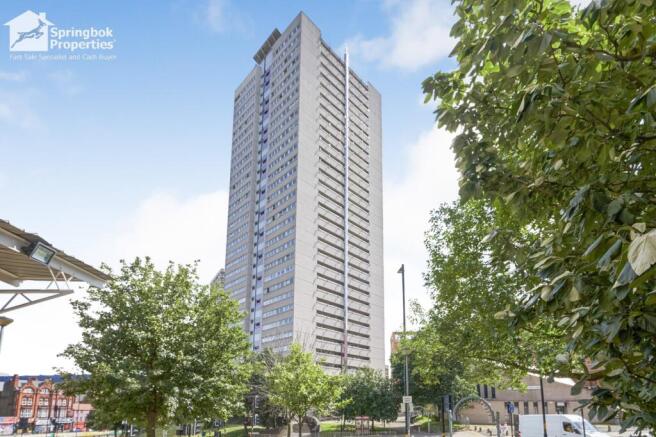 2 bed property, in Clydesdale Tower, £110,000