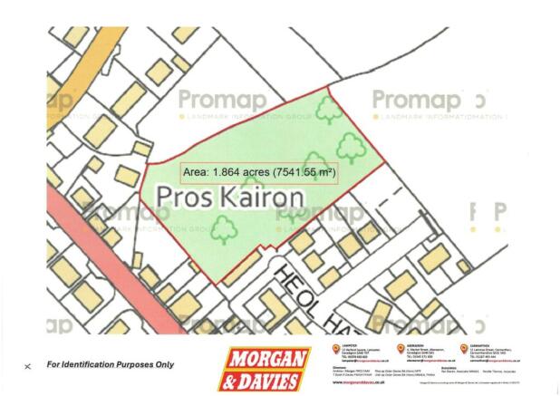Land, in Heol Hathren, £300,000