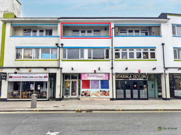 1 bed property, in 11B The Centre, £60,000