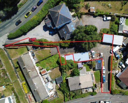 Land, in 6 Garages to the rear of 23 Spencer Road, £40,000